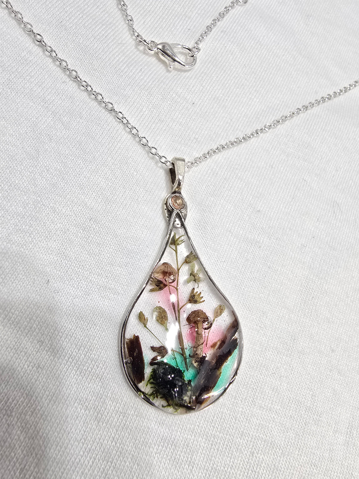 Tiny Forest Necklace