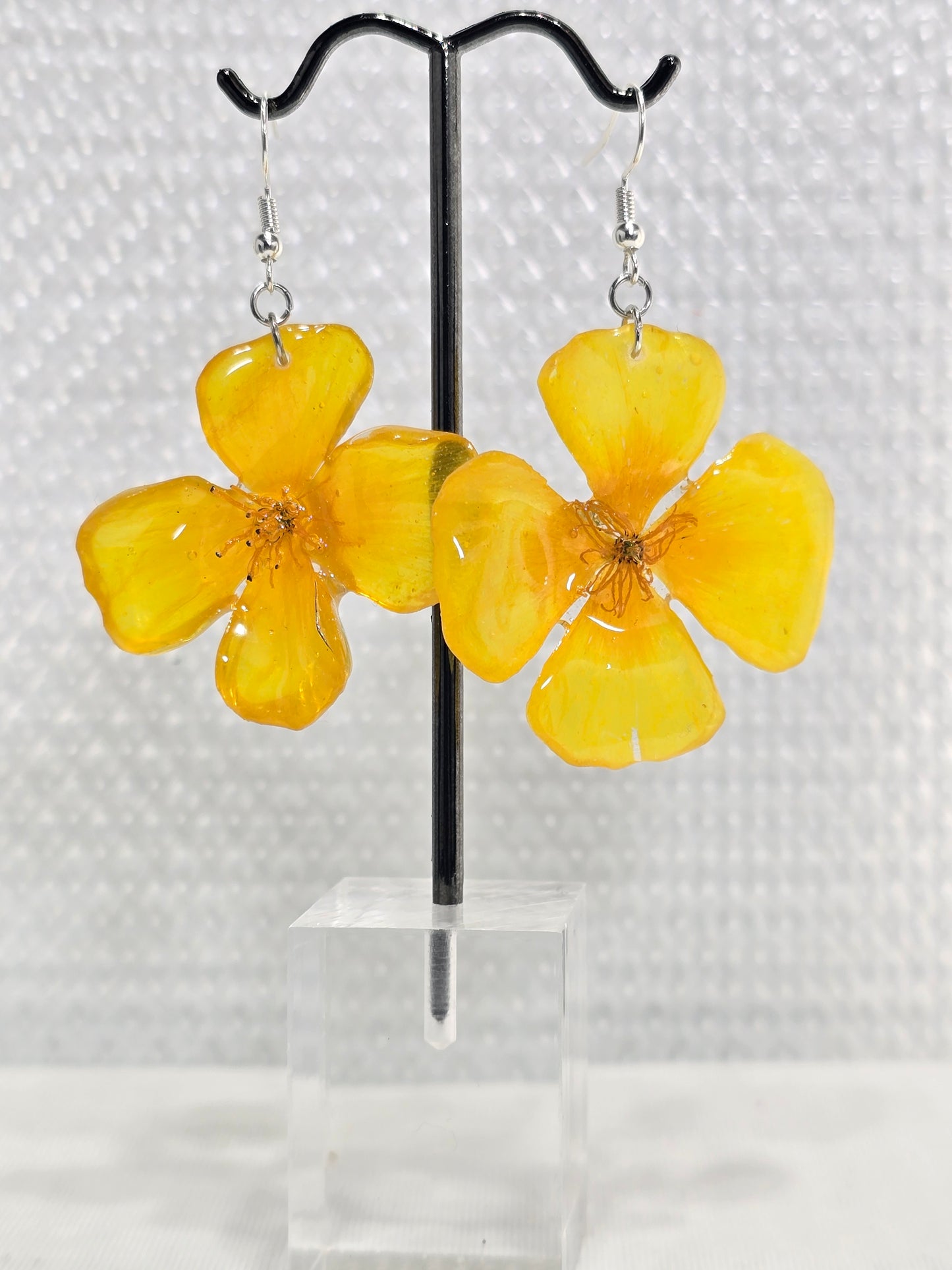 Golden Poppy Earrings