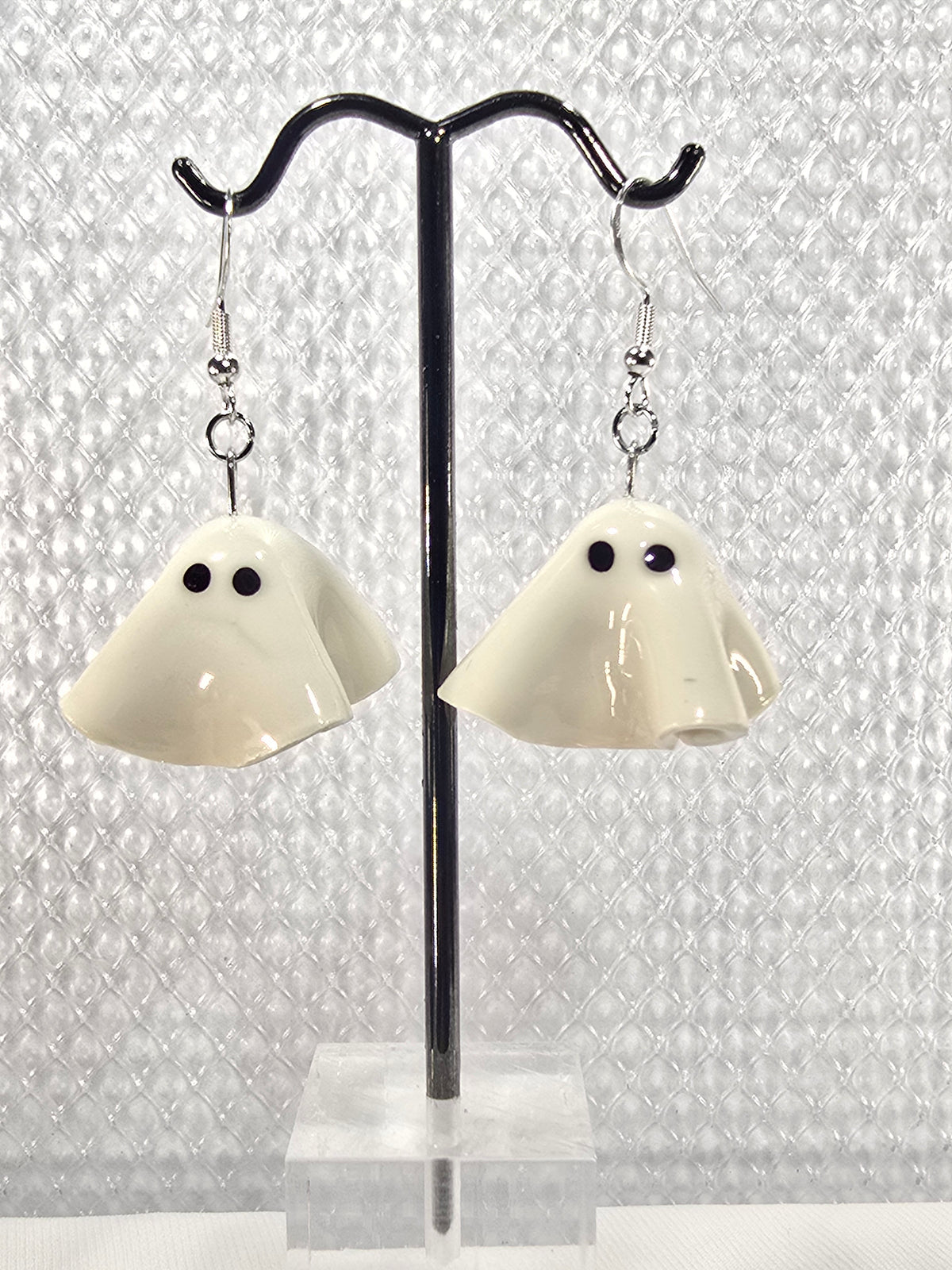 Boos 👻 | Handmade Polymer Clay Ghost Earrings