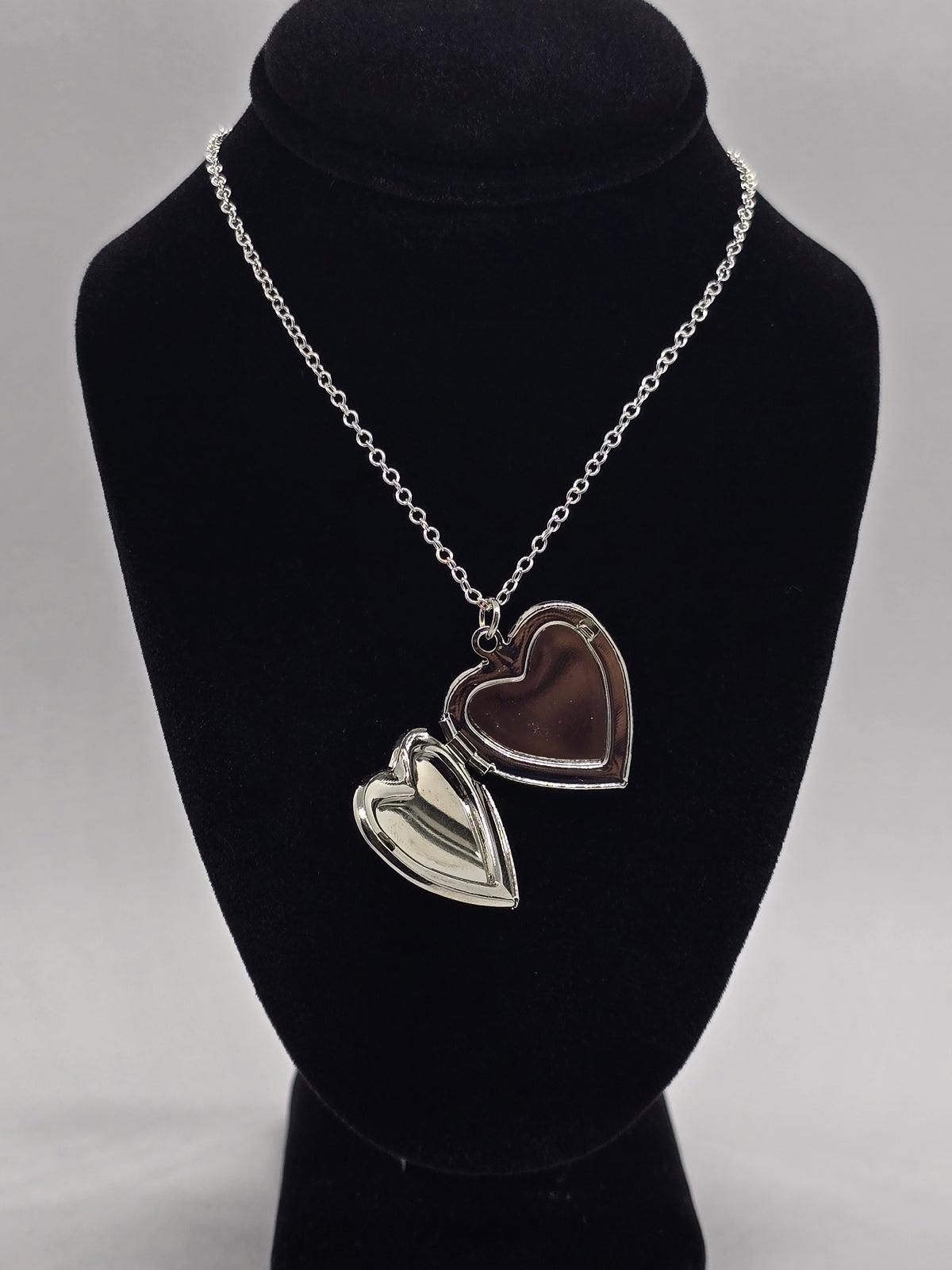 Mood-Changing Heart Locket | Real Baby’s Breath & Queen Anne’s Lace, 18" Chain