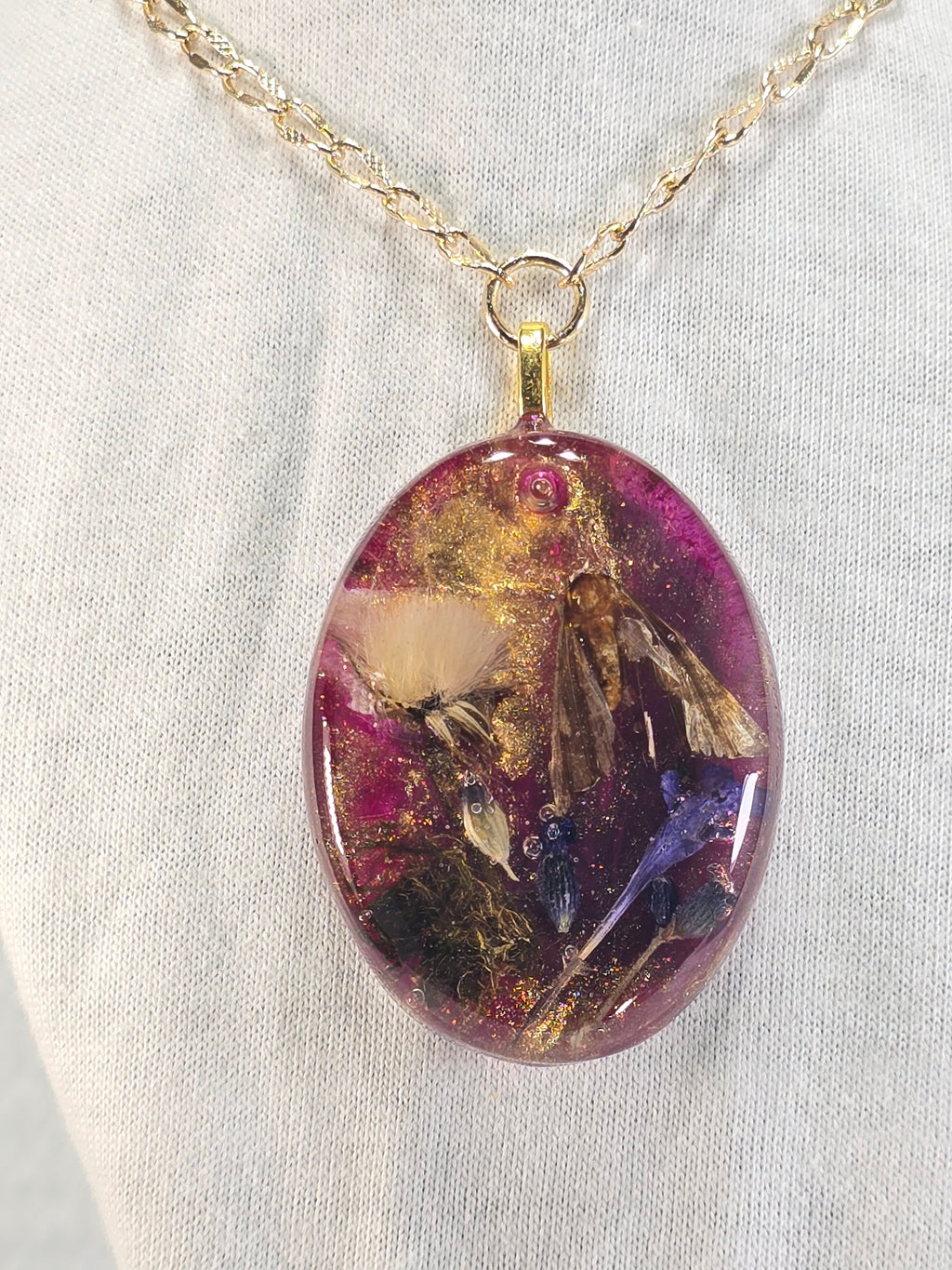 Enchanted Moth Necklace