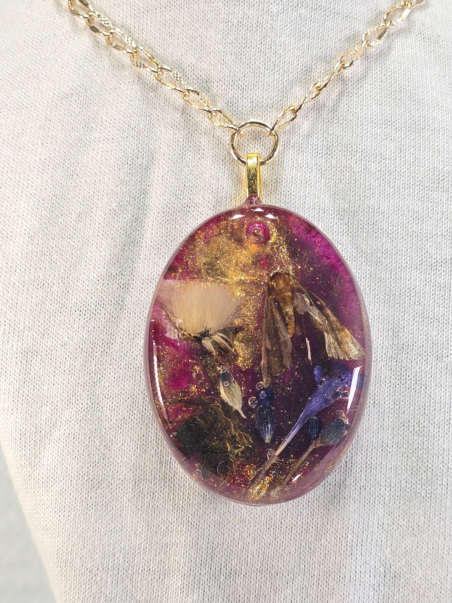 Enchanted Moth Necklace