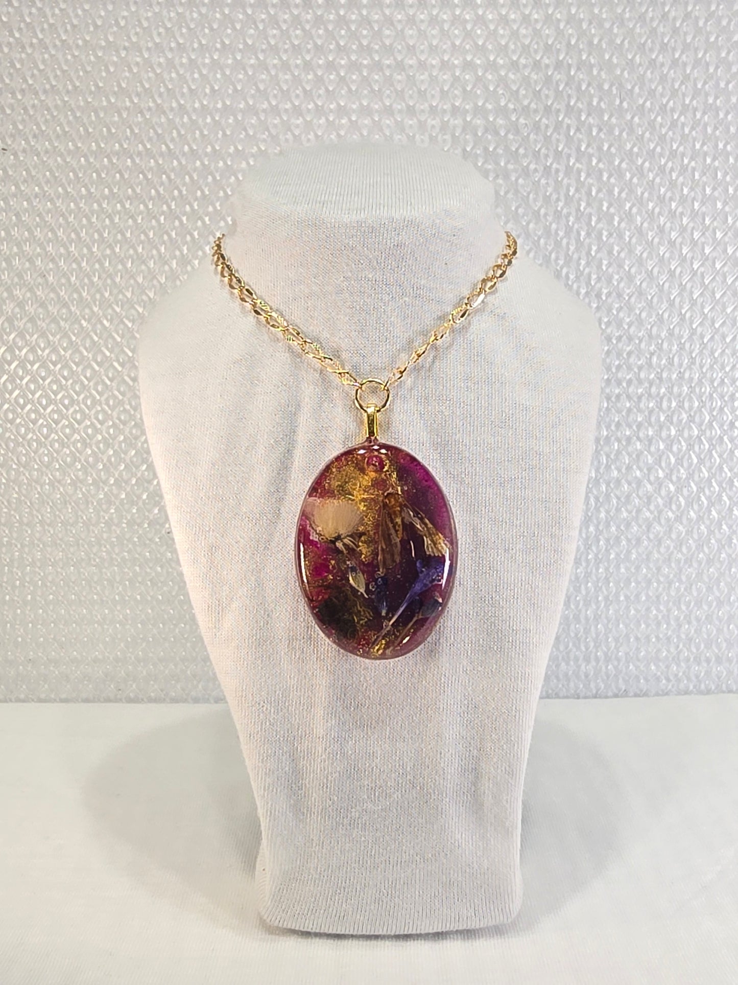Enchanted Moth Necklace