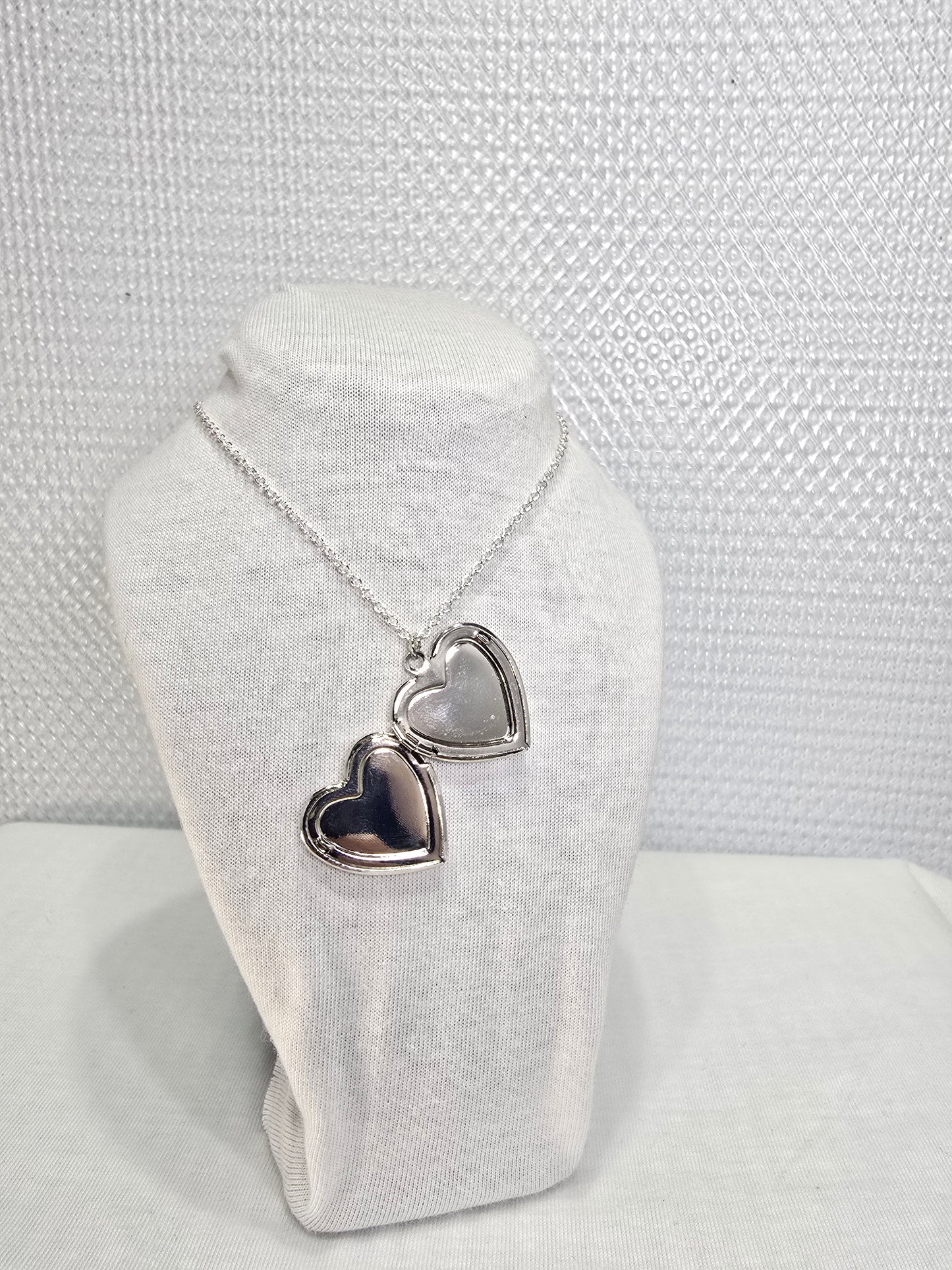 Purple Whisper - Heart Locket
