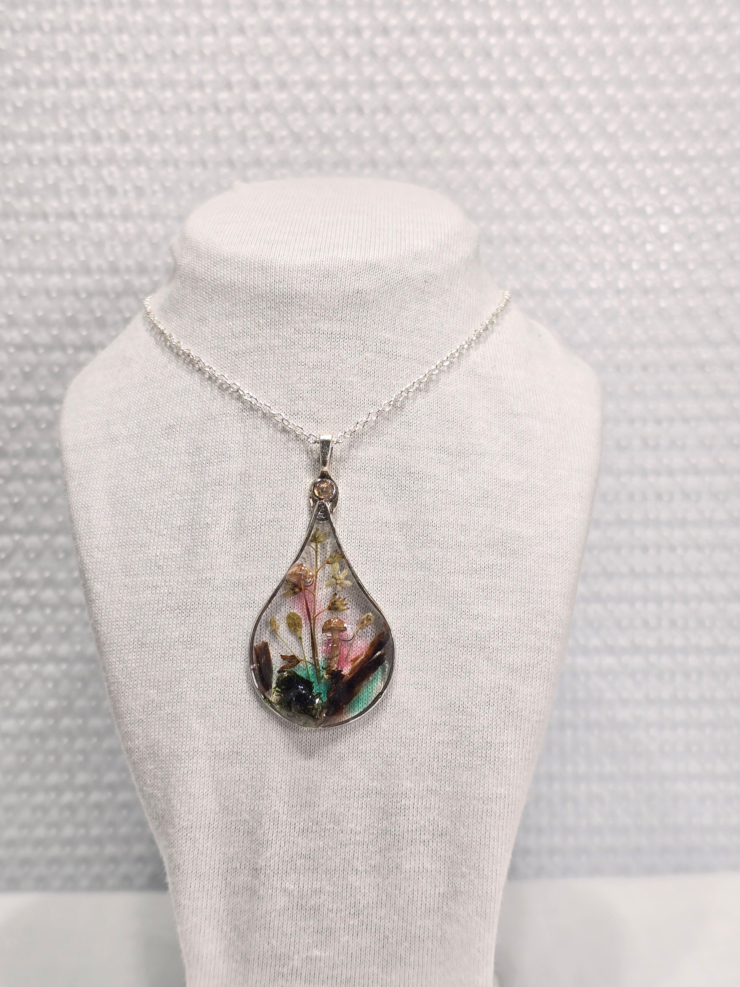 Tiny Forest Necklace