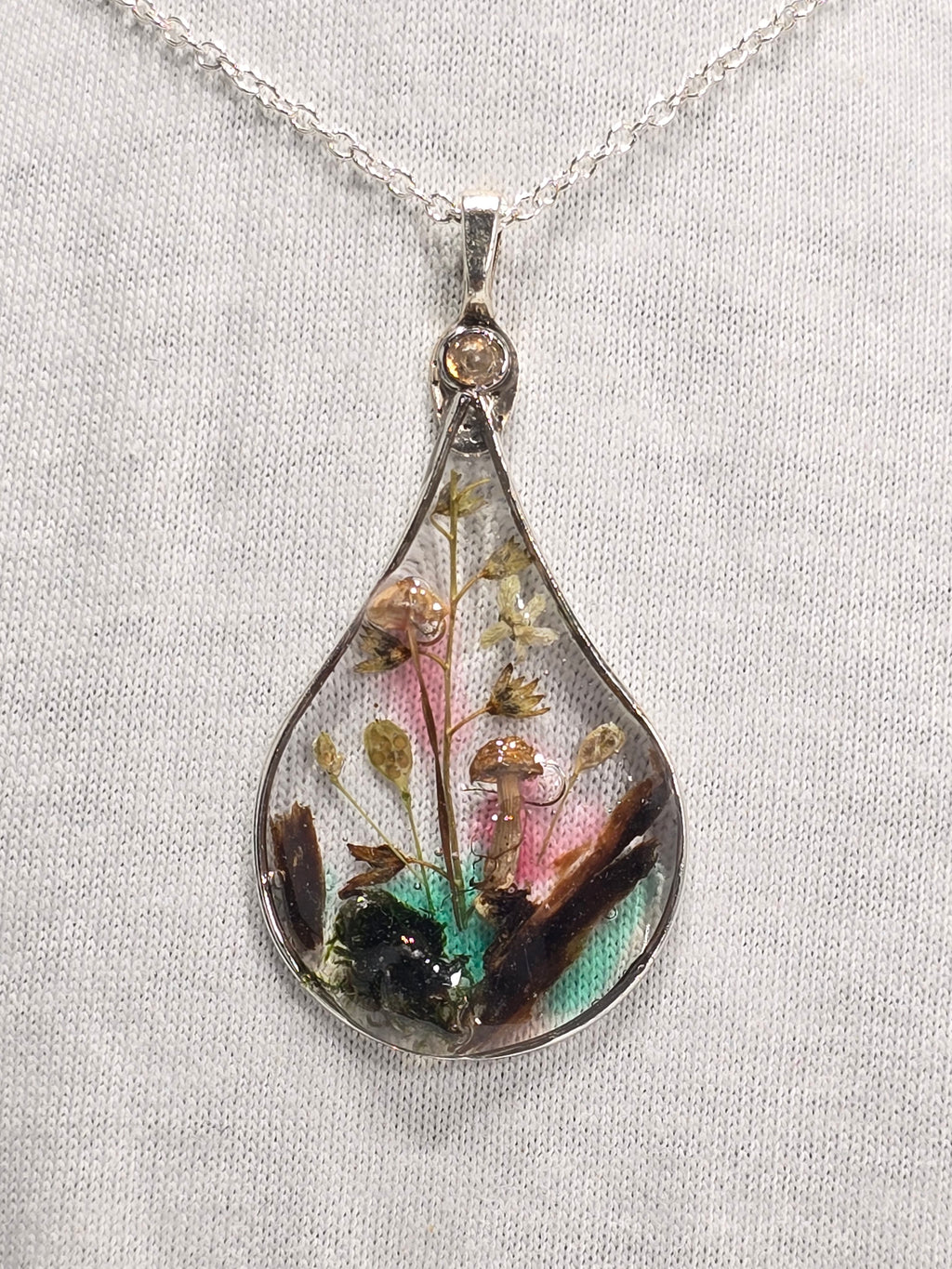 Tiny Forest Necklace
