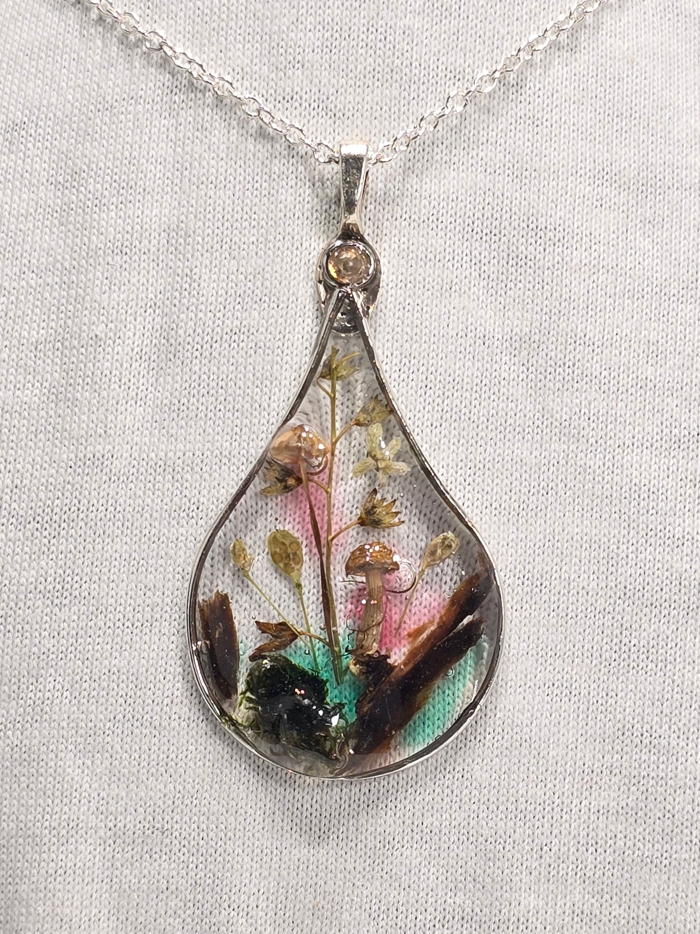 Tiny Forest Necklace