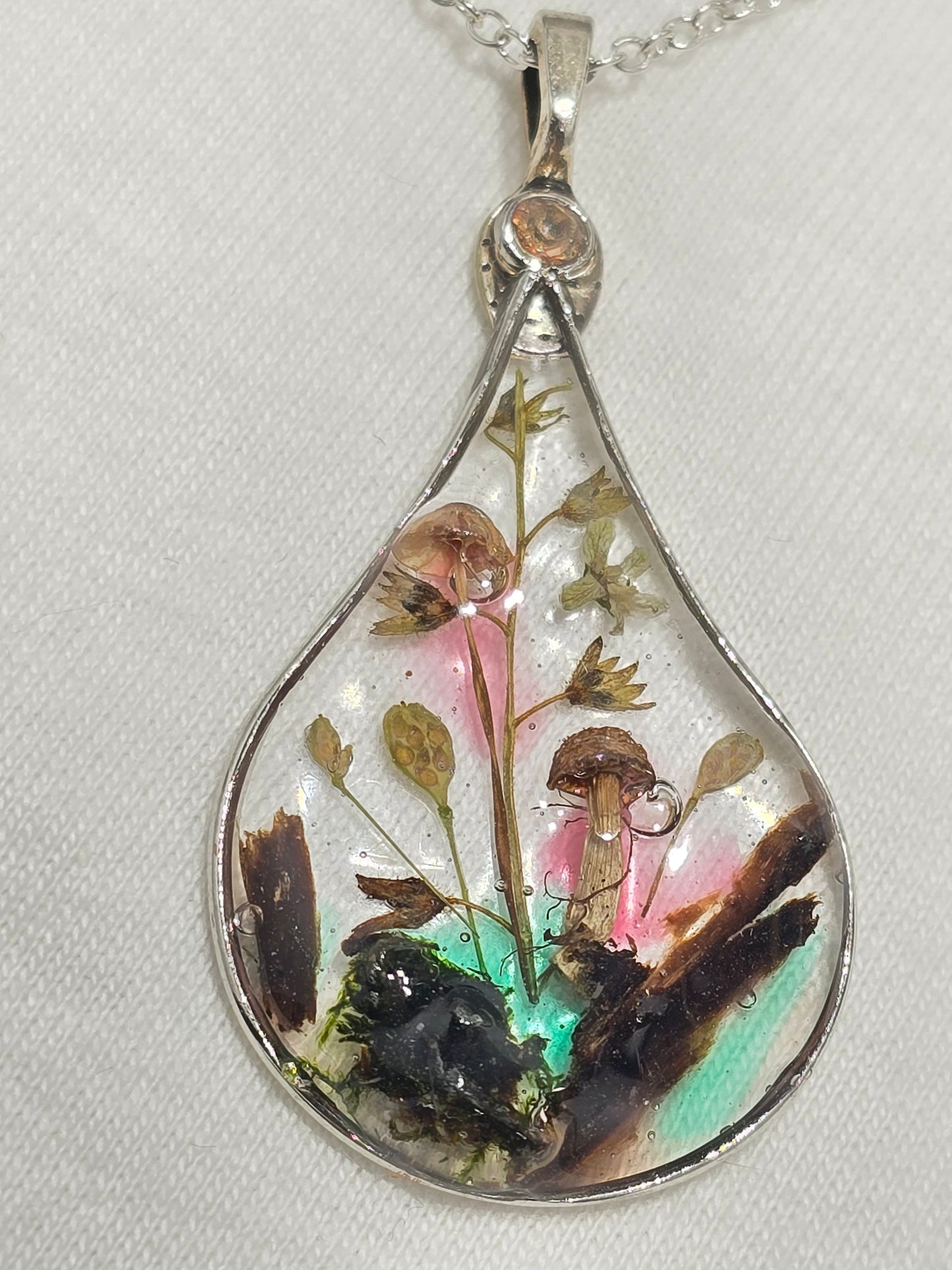 Tiny Forest Necklace