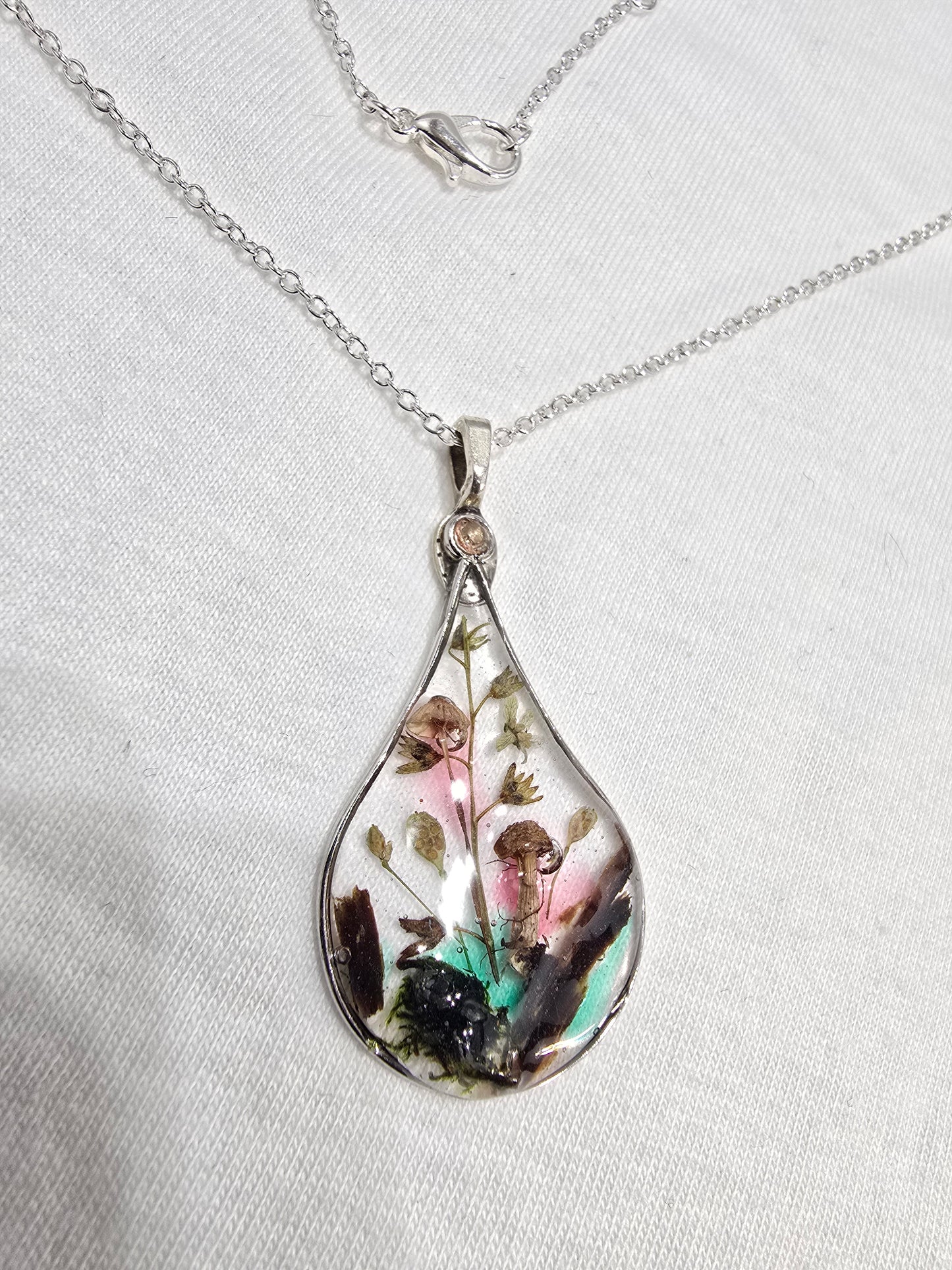 Tiny Forest Necklace