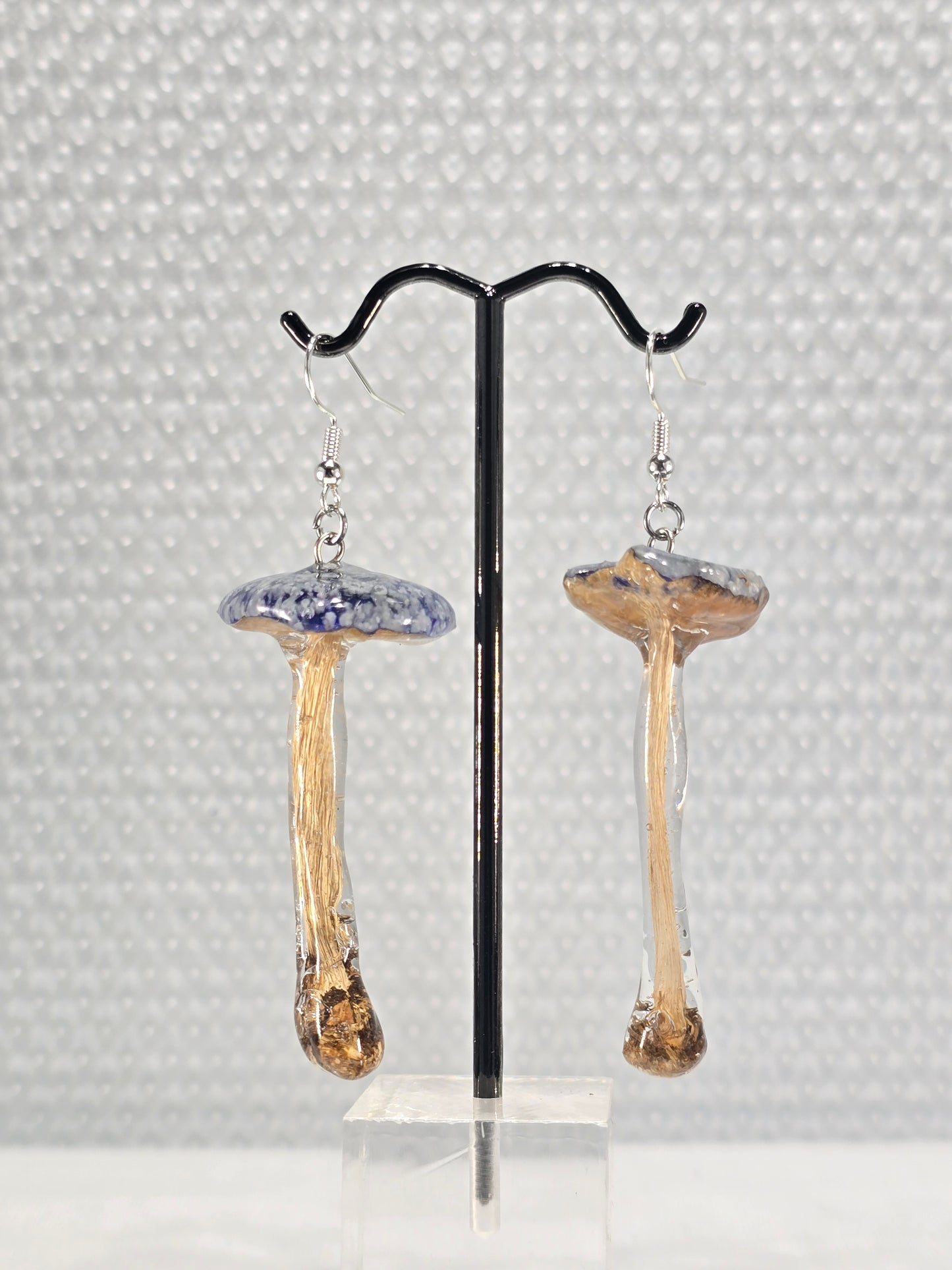 Glow in the Dark Mushroom Earrings