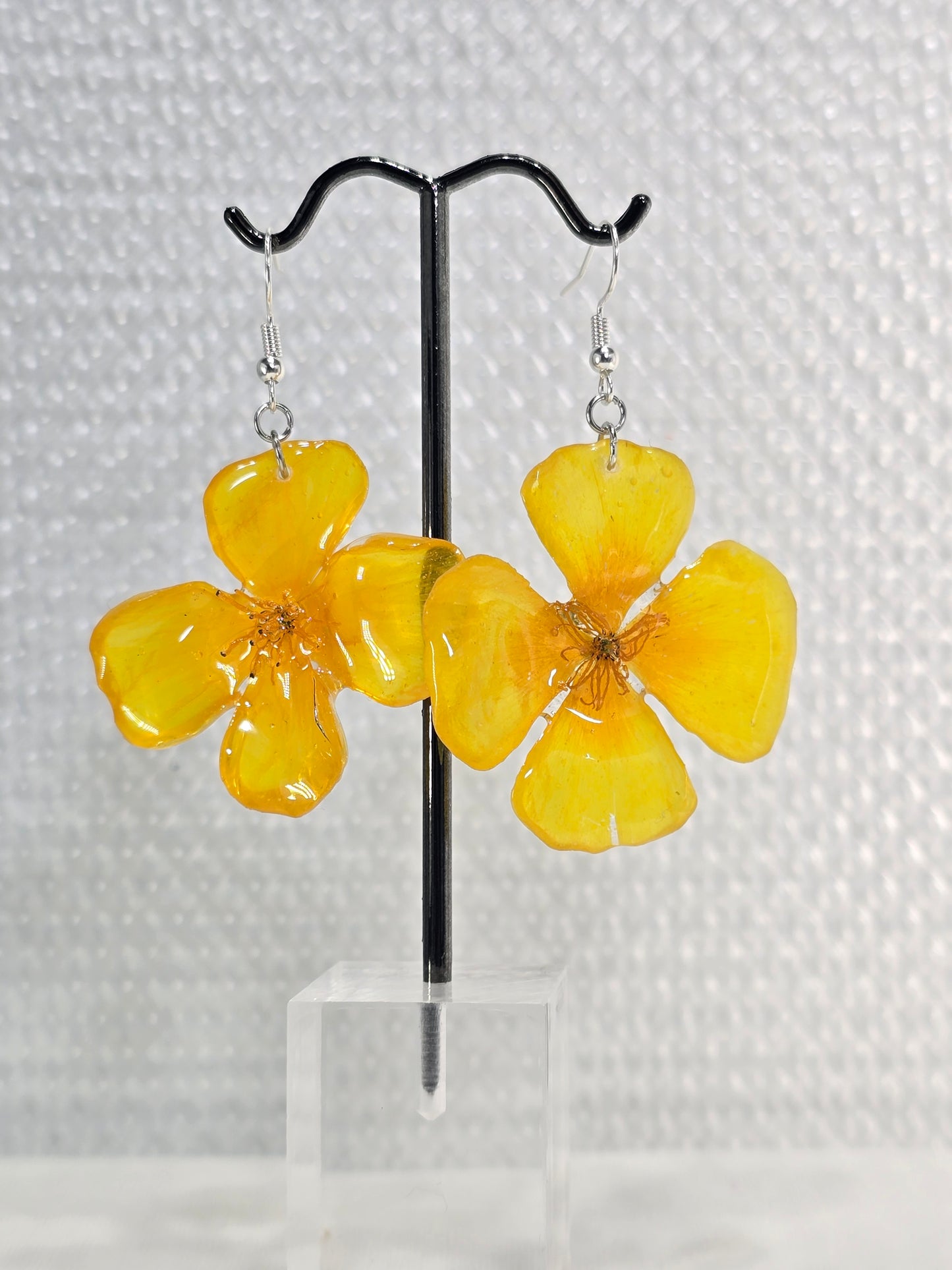 Golden Poppy Earrings