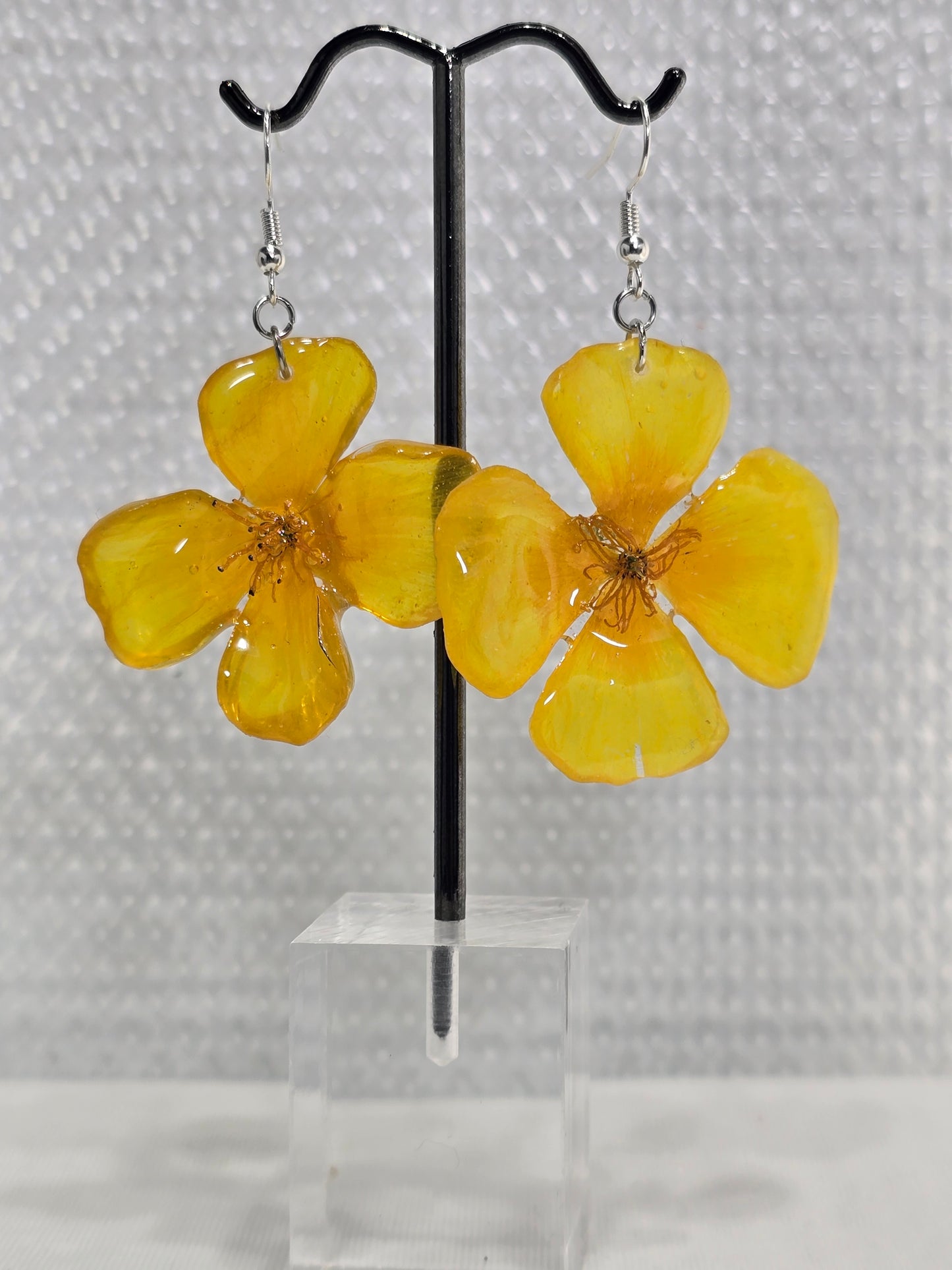 Golden Poppy Earrings