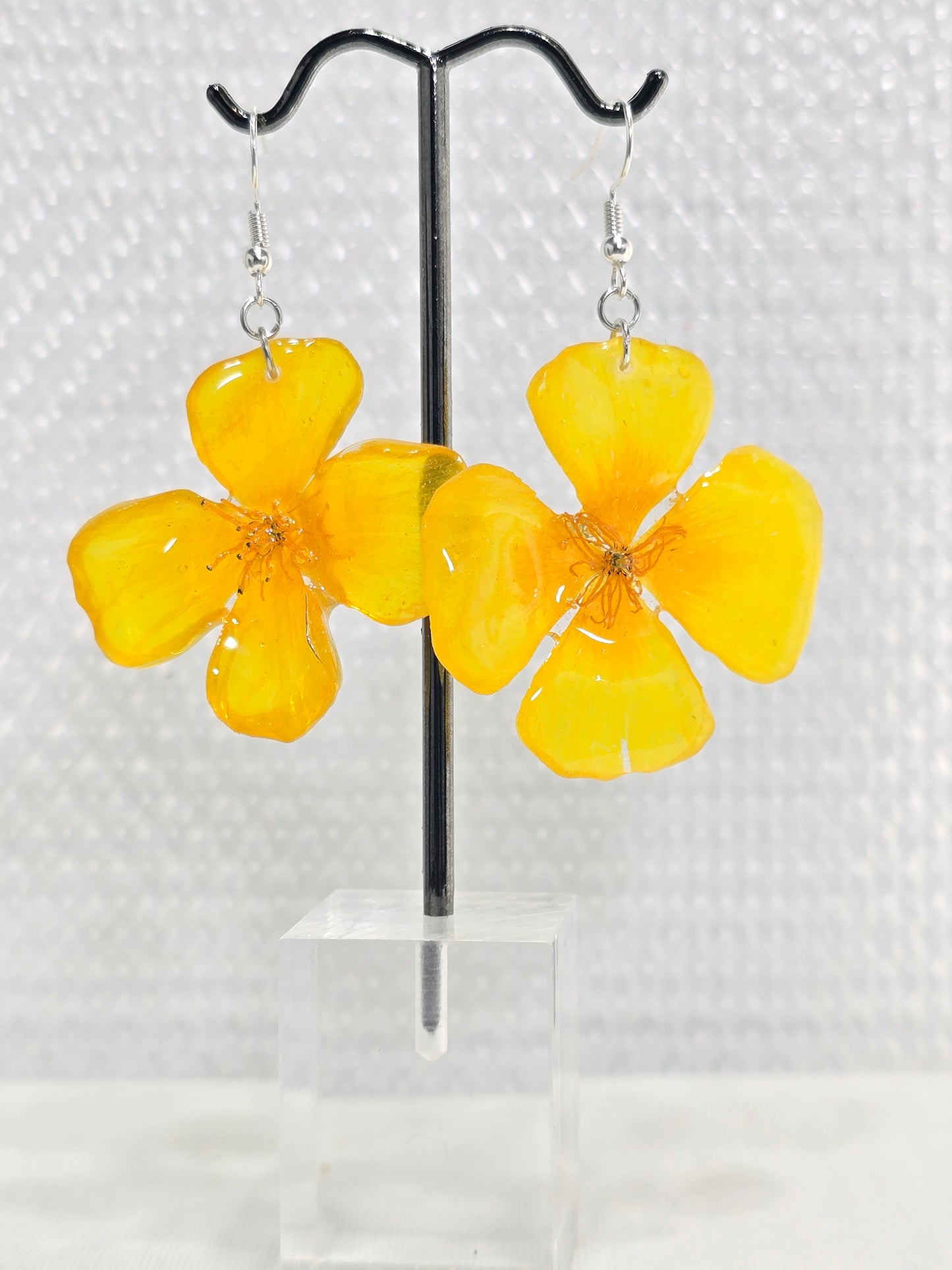 Golden Poppy Earrings