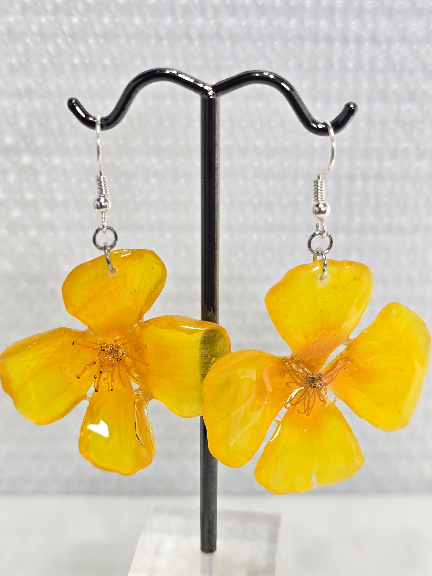 Golden Poppy Earrings