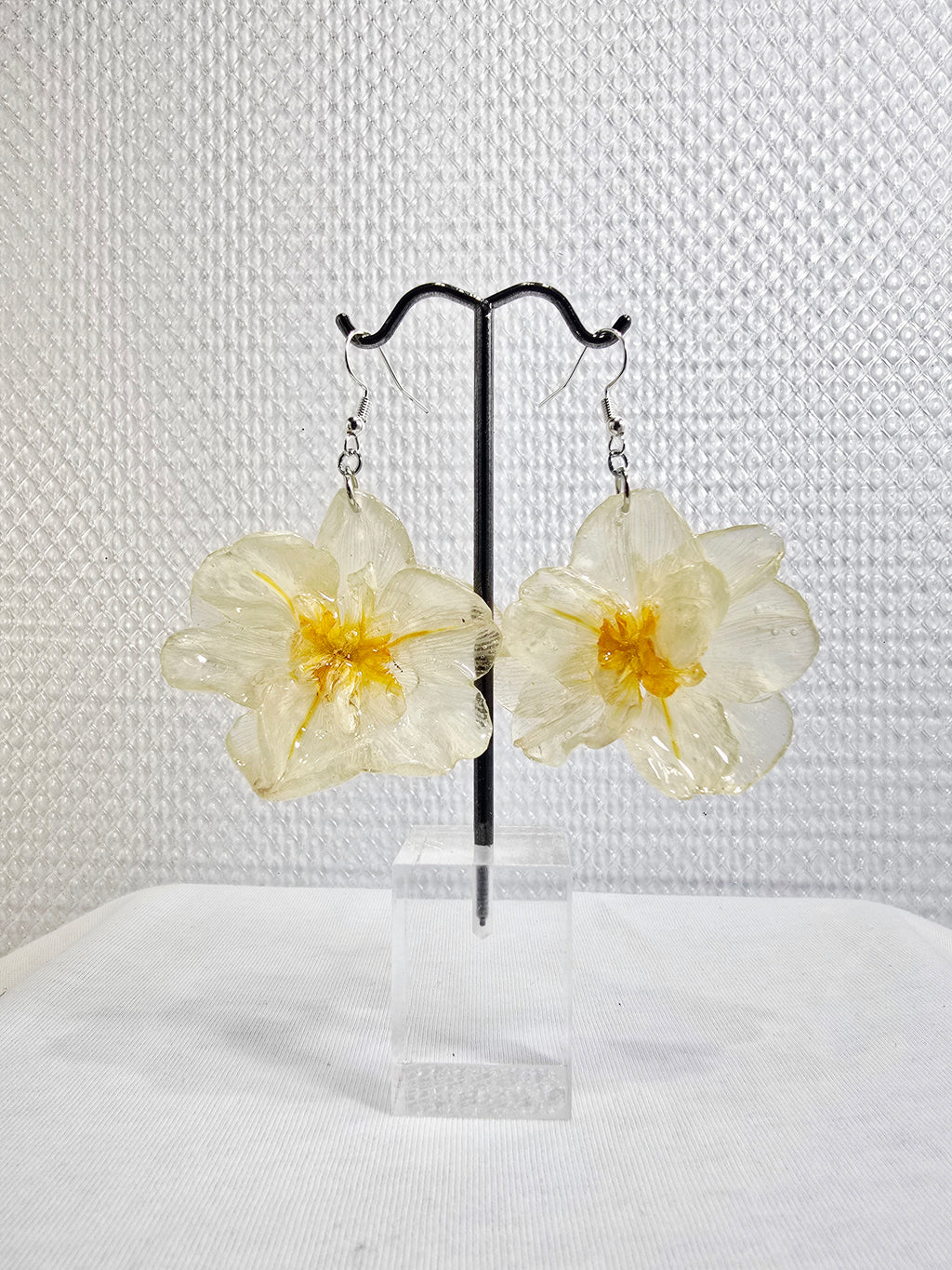 Double Flowering Daffodil Earrings