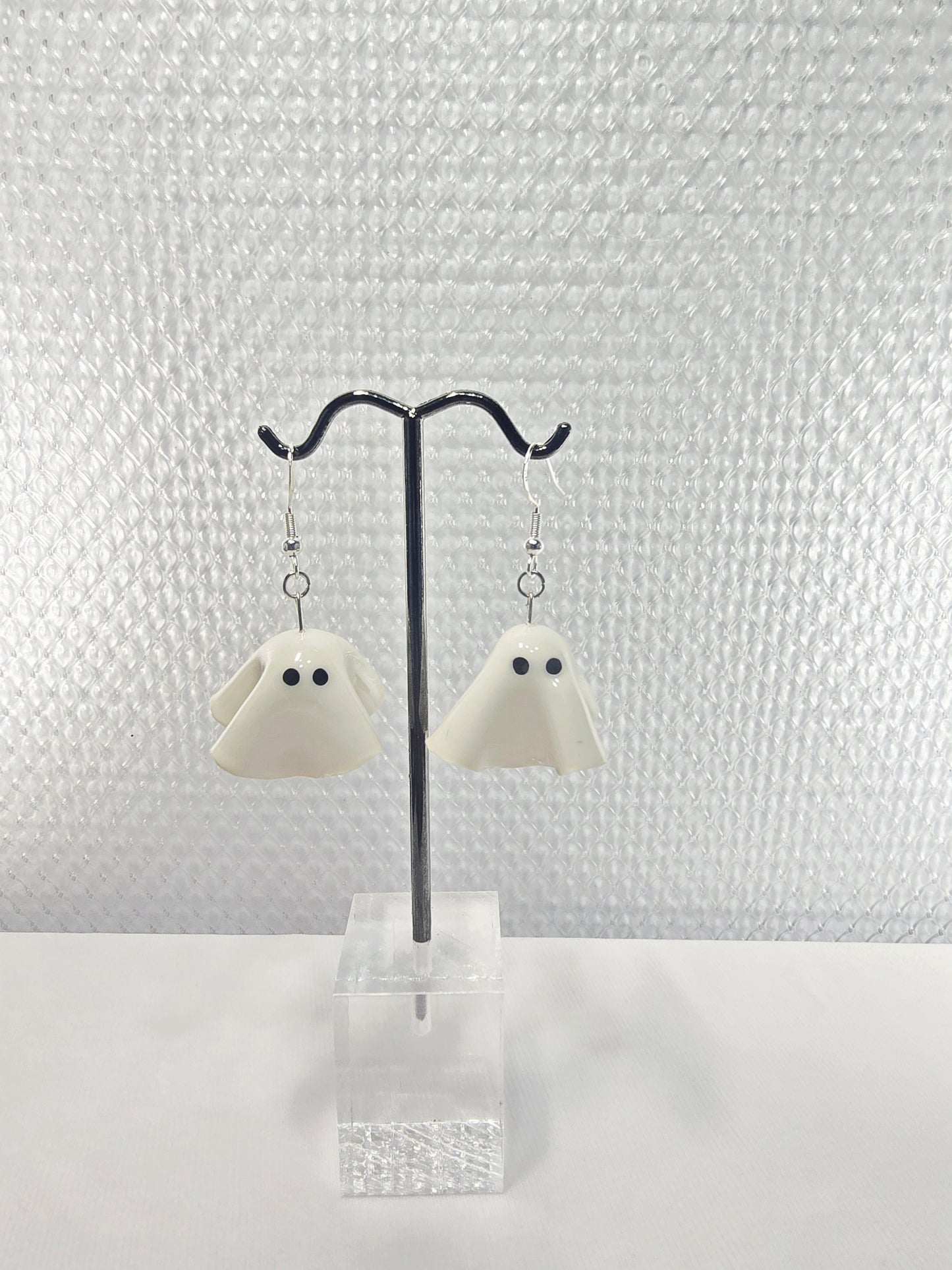 Boos 👻 | Handmade Polymer Clay Ghost Earrings