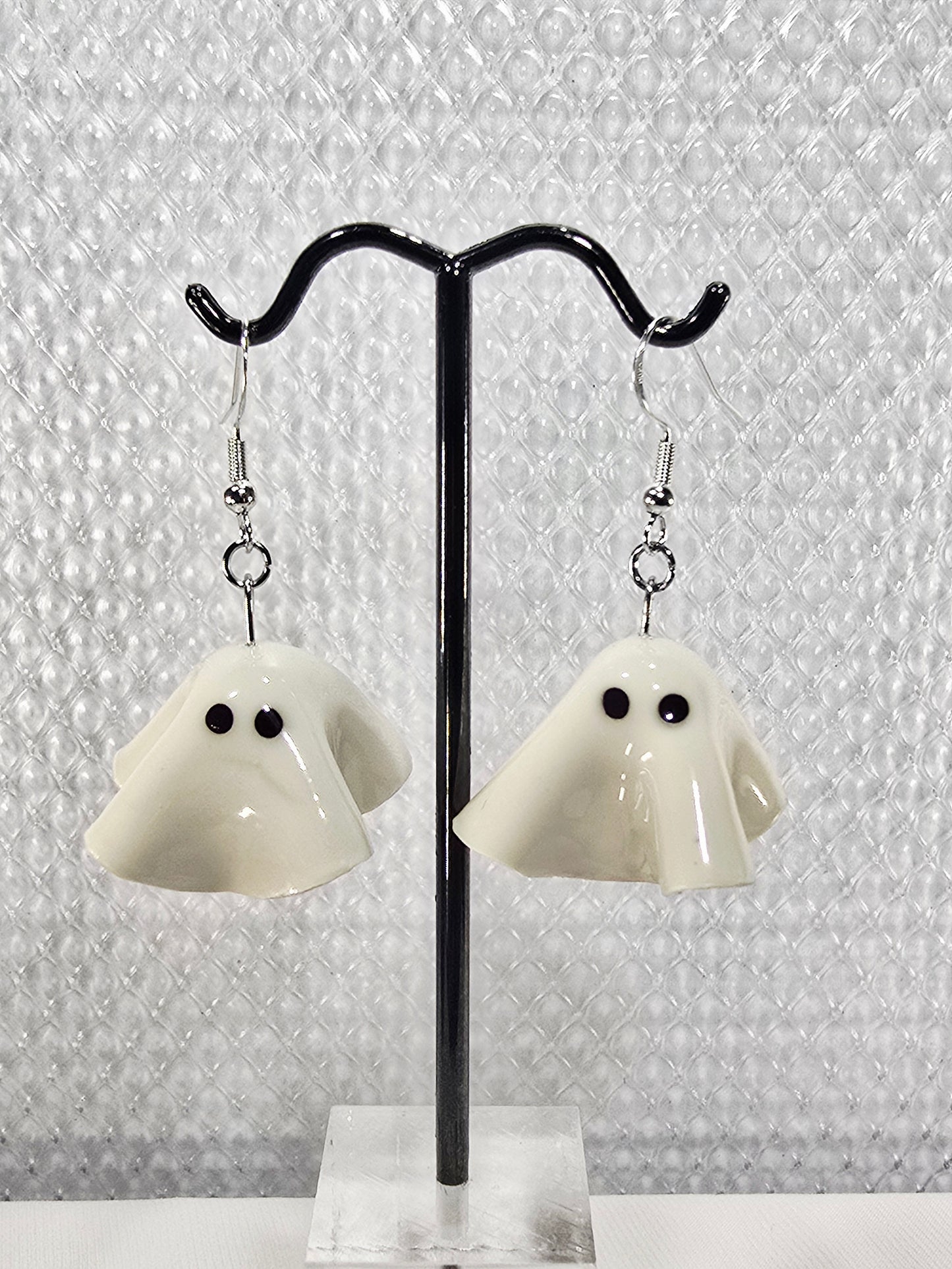 Boos 👻 | Handmade Polymer Clay Ghost Earrings