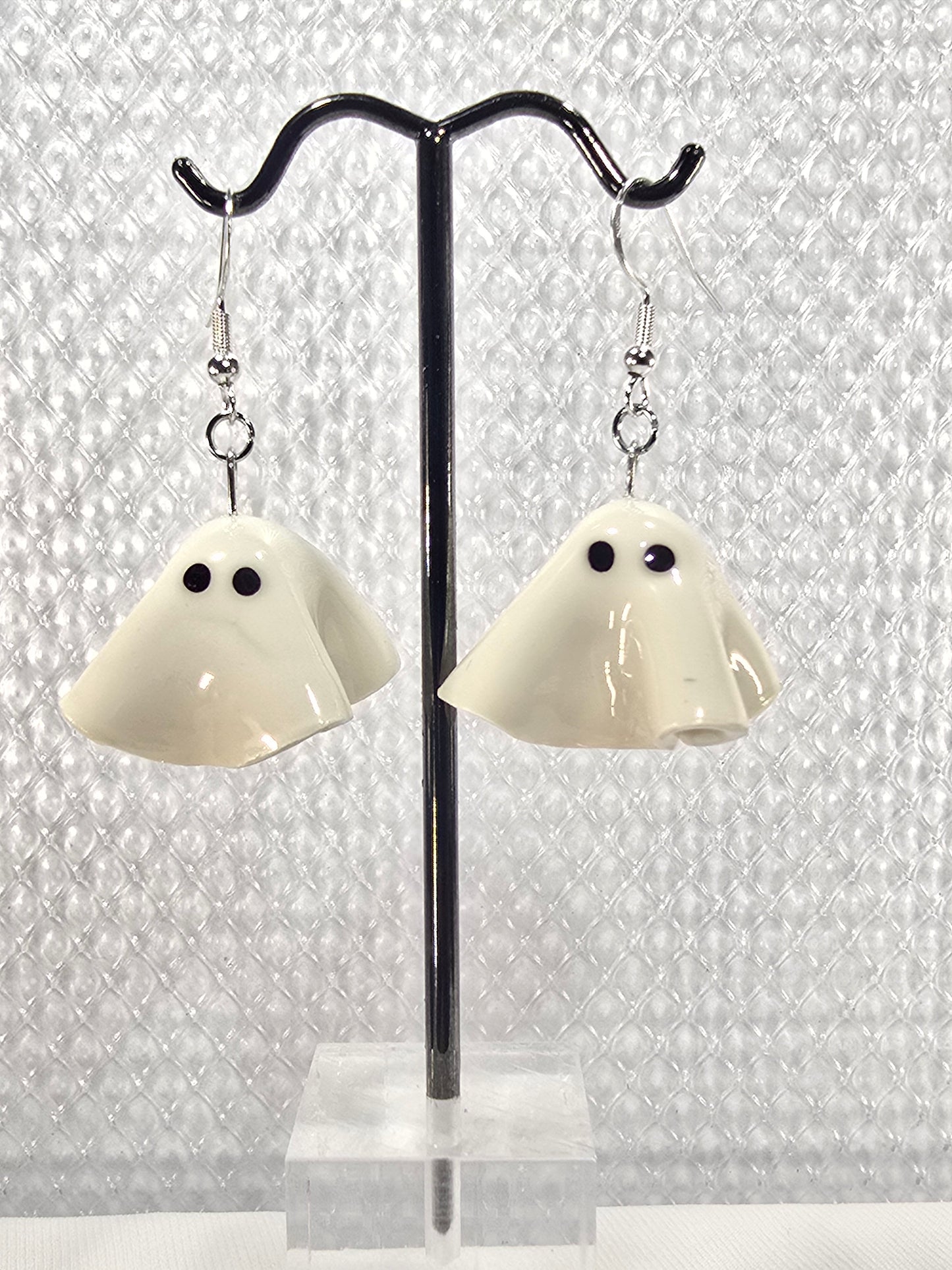 Boos 👻 | Handmade Polymer Clay Ghost Earrings