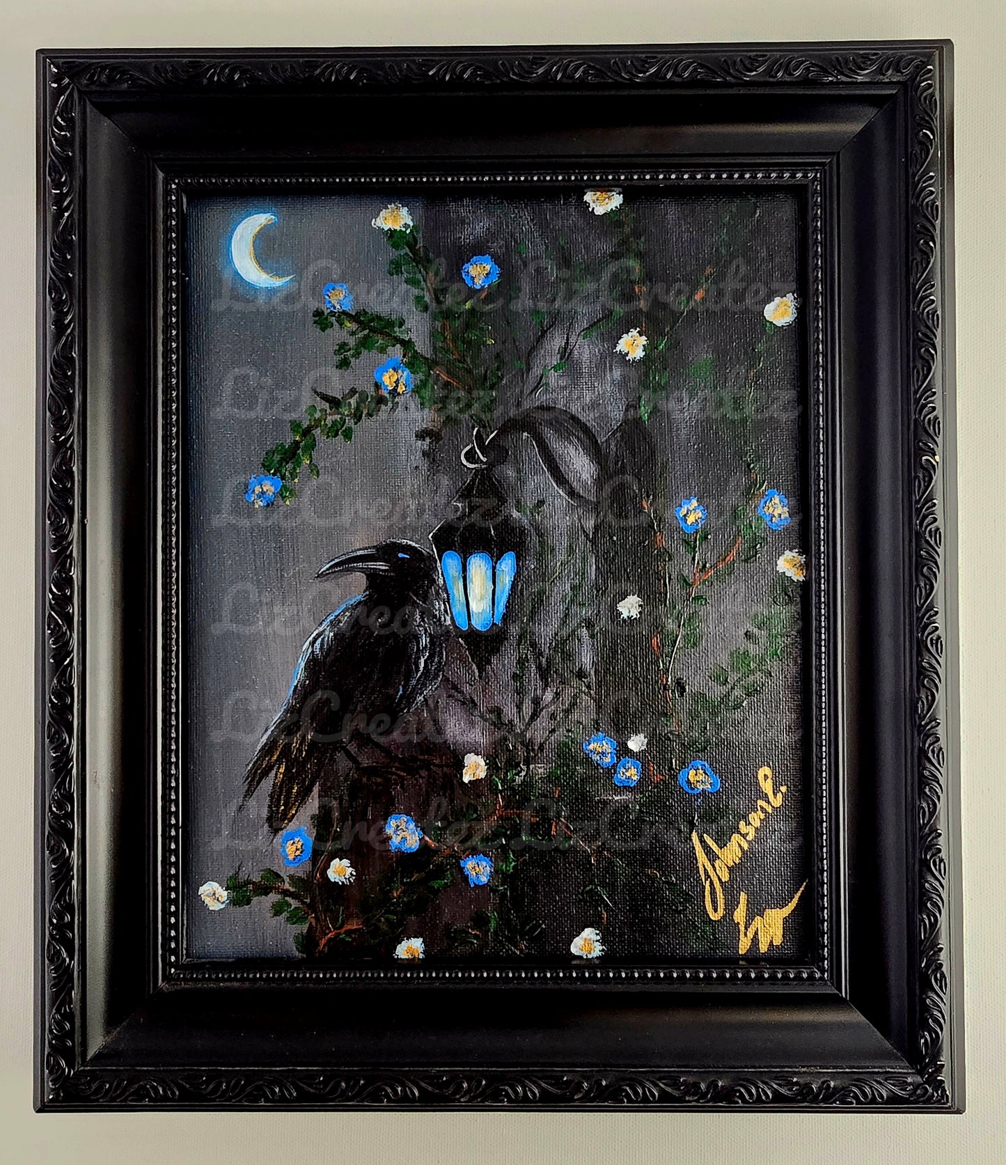 "The Flowers Are Not Dead Yet" — Original Artwork