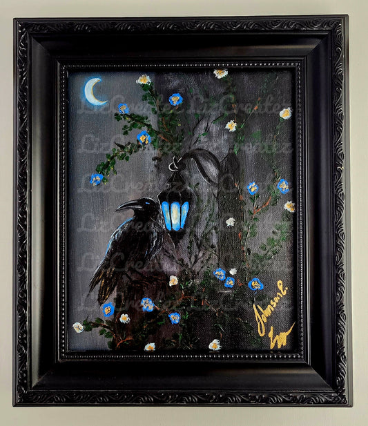 "The Flowers Are Not Dead Yet" — Original Artwork