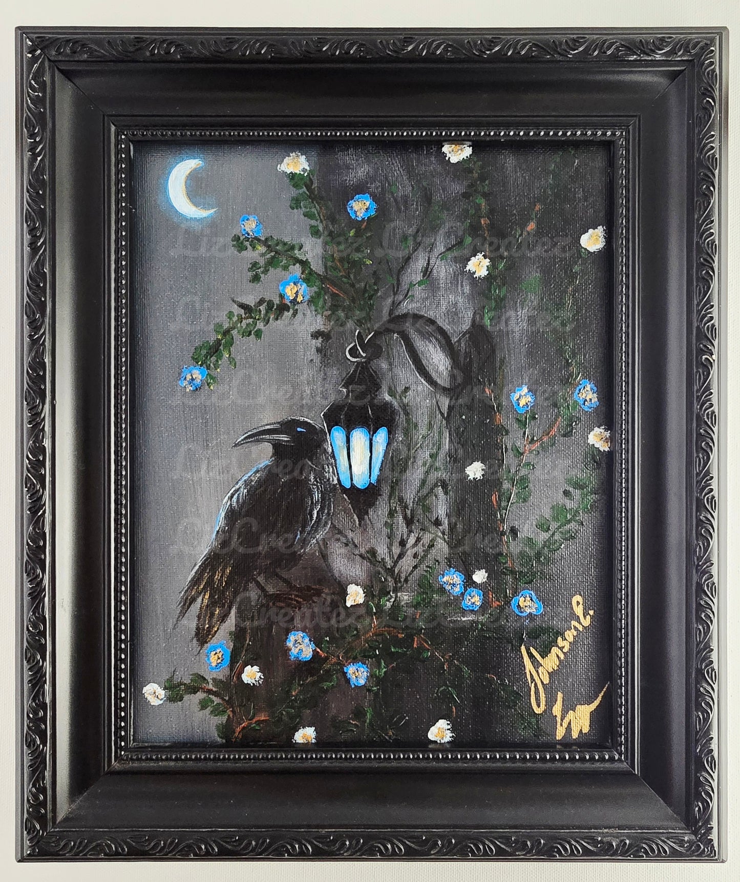 "The Flowers Are Not Dead Yet" — Original Artwork
